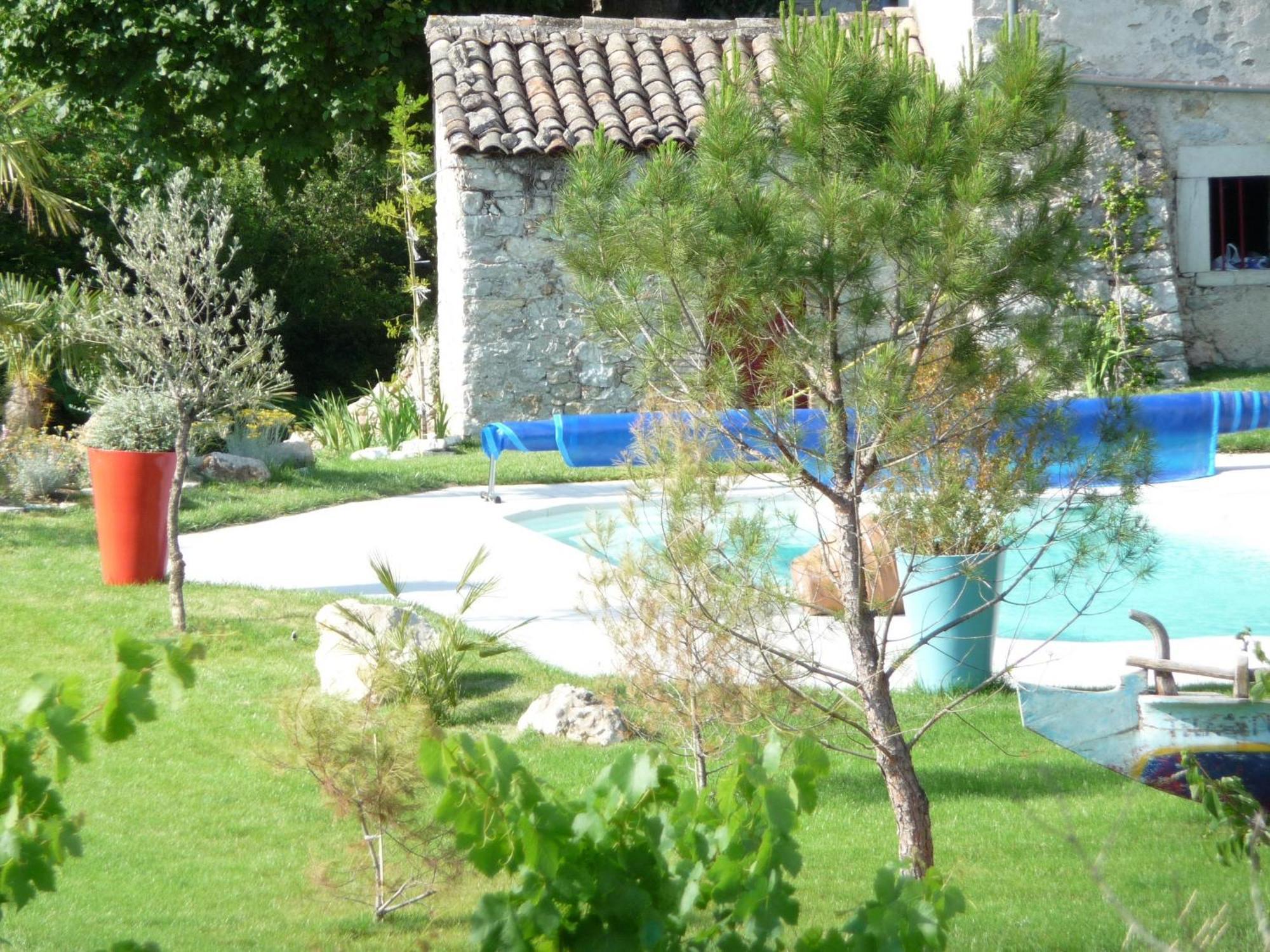 Bed and Breakfast Domaine de Rochebelle La Cadiere-et-Cambo Exterior foto